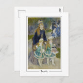 ピエールオーギュストルノアール#5-3 -ファインアートはがき ポストカード (正面/裏面)