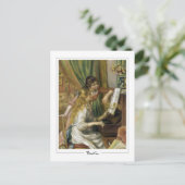 ピエールオーギュストルノアール#7-3 -ファインアートはがき ポストカード (スタンド正面)