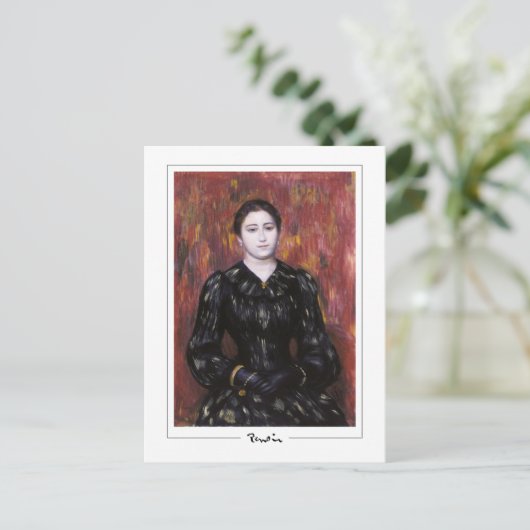 ピエールオーギュストルノアール#8-3 -ファインアートはがき ポストカード (スタンド正面)