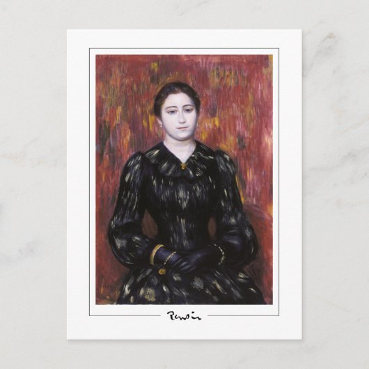 ピエールオーギュストルノアール#8-3 -ファインアートはがき ポストカード (正面)