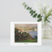 ピエールオーギュストルノアール#9-3 -ファインアートはがき ポストカード (スタンド正面)