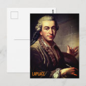 ピエールサイモンラプラス ポストカード (正面/裏面)