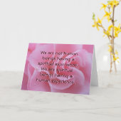 ピエールティルハードデシャルダン カード (黄色い花)