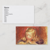 ピエールテーブルのルノアール|のココヤシ 名刺 (正面/裏面)