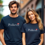 ピエールポイリエヴル公式カナダ国旗のダークカラー Tシャツ