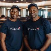 ピエールポイリエヴル公式カナダ国旗のダークカラー Tシャツ