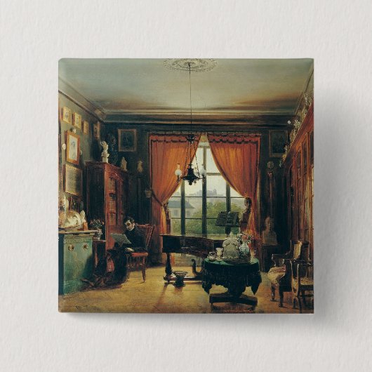 ピエールヨセフギヨームZimmermann 缶バッジ (正面)