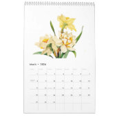 ピエールヨセフRedouté 2015年 カレンダー (3月 2026)