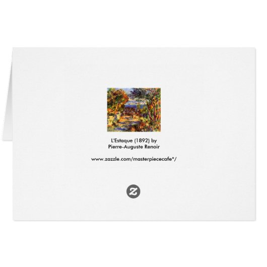 ピエールルノアールのレスタケヴィンテージ印象派 (裏面横)