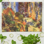 ピエールルノアールのレスタケヴィンテージ印象派 キッチンタオル (折り畳み)