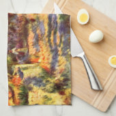 ピエールルノアールのレスタケヴィンテージ印象派 キッチンタオル (四つ折り)