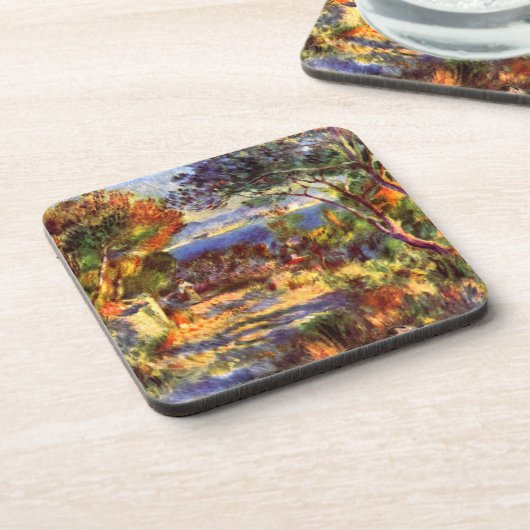 ピエールルノアールのレスタケヴィンテージ印象派 コースター (左側)