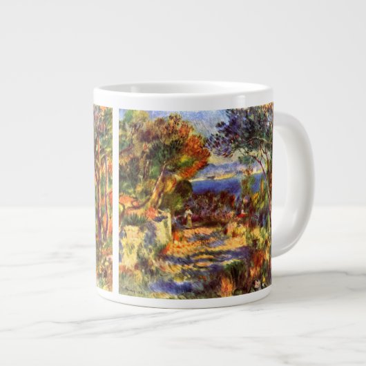 ピエールルノアールのレスタケヴィンテージ印象派 ジャンボコーヒーマグカップ (正面右)