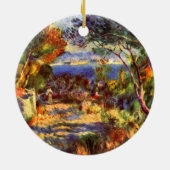 ピエールルノアールのレスタケヴィンテージ印象派 セラミックオーナメント (裏面)