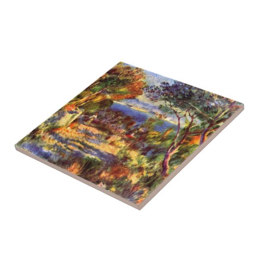 ピエールルノアールのレスタケヴィンテージ印象派 タイル (側面)