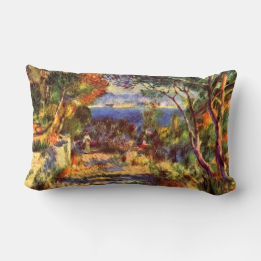 ピエールルノアールのレスタケヴィンテージ印象派 ランバークッション (裏面)