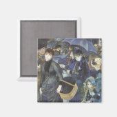 ピエールルノアールのヴィンテージの印象主義著傘 マグネット (正面/裏面)