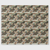 ピエールルノアール船遊びのパーティーの昼食会 ラッピングペーパー (フラット)