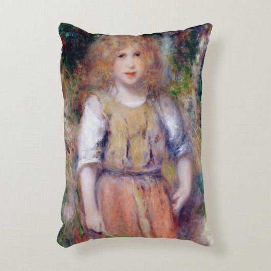 ピエールルノアール|のジプシーの女の子 アクセントクッション (正面(垂直))