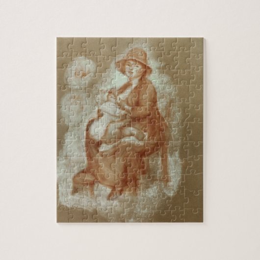 ピエールルノアール|の母性 ジグソーパズル (縦)