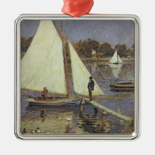 ピエールルノアール|アルジャントゥーユのセーヌ河 メタルオーナメント (正面)