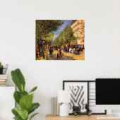 ピエールルノアール – ザ・ビッグ・ブールバード ポスター (ホームオフィス)