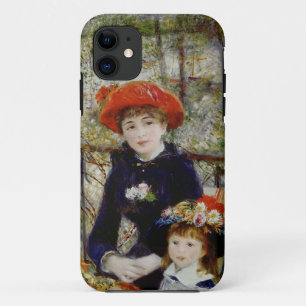 ピエールルノアール 台地の2人の姉妹、または iPhone 11 ケース