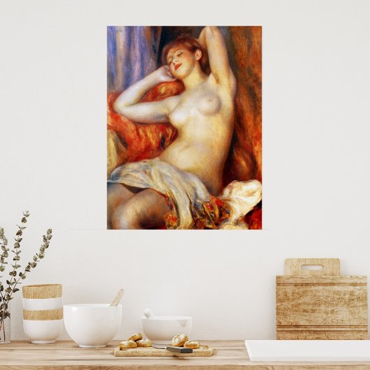 ピエールルノアール – 眠る ポスター (キッチン)