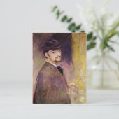 ピエールルノアール-35歳の自画像 ポストカード (スタンド正面)