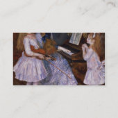 ピエールルノアール| Catulle Mendesの娘 名刺 (裏面)