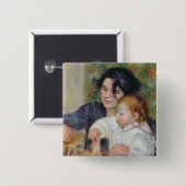 ピエールルノアール| Gabrielleおよびジーン 缶バッジ (正面&裏面)