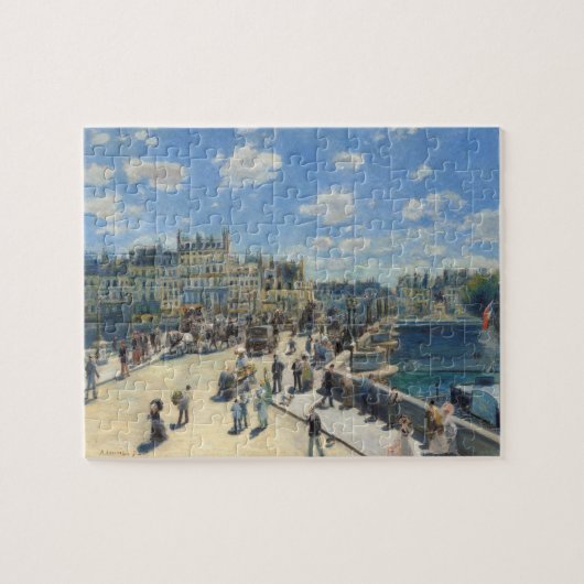ピエールルノアール| Pont Neuf、パリ ジグソーパズル (横)