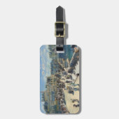 ピエールルノアール| Pont Neuf、パリ ラゲッジタグ (正面縦)