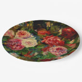 ピエール絵画ルノアールのバラ、有名なアートワーク ペーパープレート (アングル)