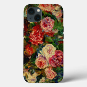 ピエール絵画ルノアールのバラ iPhone 13ケース