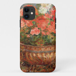 ピエール銅の洗面器のルノアール のゼラニウム iPhone 11 ケース
