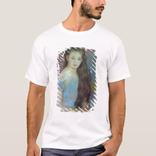 ピエール青い目を持つルノアール の若い女の子 Tシャツ