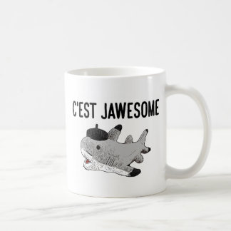 ピエール鮫のマグ(左利きの) コーヒーマグカップ