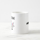 ピエール鮫: C'est Jawesome (RHのマグ) コーヒーマグカップ (中央)