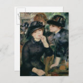 ピエール黒のルノアール|の女の子 ポストカード (正面/裏面)