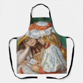 ピエール・アウグストルノアール二女読性 エプロン (正面)