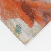 ピエール・アウグストルノアール二女読性 フリースブランケット (角)