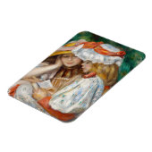 ピエール・アウグストルノアール二女読性 マグネット (左側)