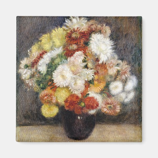 ピエール・アウグストルノアール花束 マグネット (正面)
