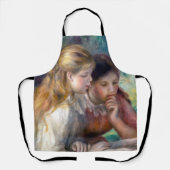 ピエール・アウグストルノアール読ズ エプロン (正面)