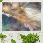 ピエール・アウグストルノアール読ズ キッチンタオル (折り畳み)