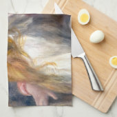 ピエール・アウグストルノアール読ズ キッチンタオル (四つ折り)