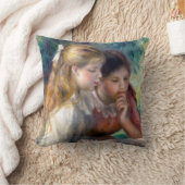 ピエール・アウグストルノアール読ズ クッション (ブランケット)