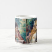 ピエール・アウグストルノアール読ズ コーヒーマグカップ (中央)