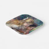 ピエール・アウグストルノアール読ズ ペーパープレート (傾斜あり)